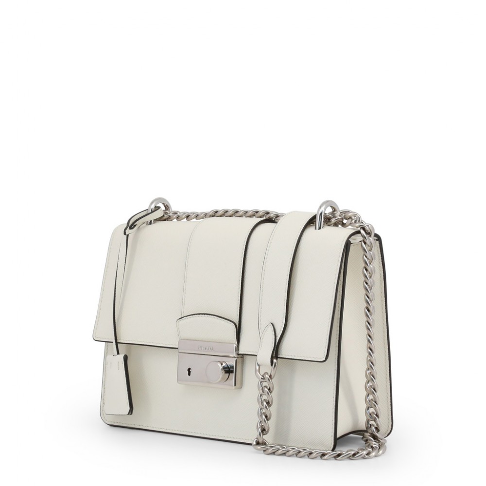 Prada 1BD034 2B1NV OOM-BIANCO Cross Body Bag for Sale- Maria Fashion Shop